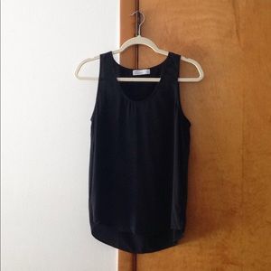 Grana Silk Scoop-Neck Tank